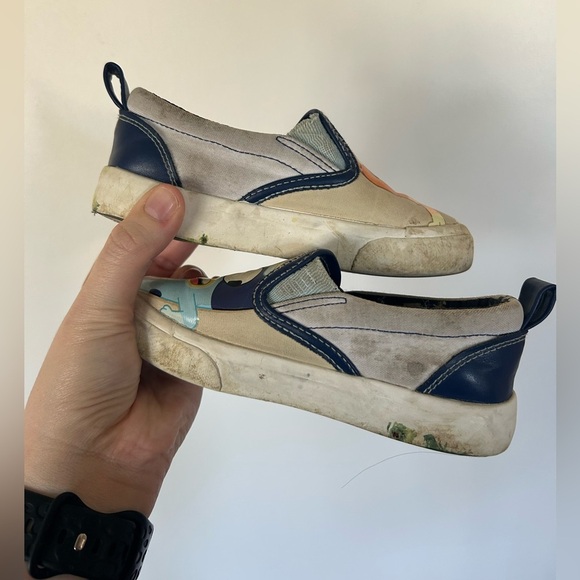 Toddler Boy Bluey and Bingo Slip-On Low-Top Sneaker Size 10 - Picture 6 of 9